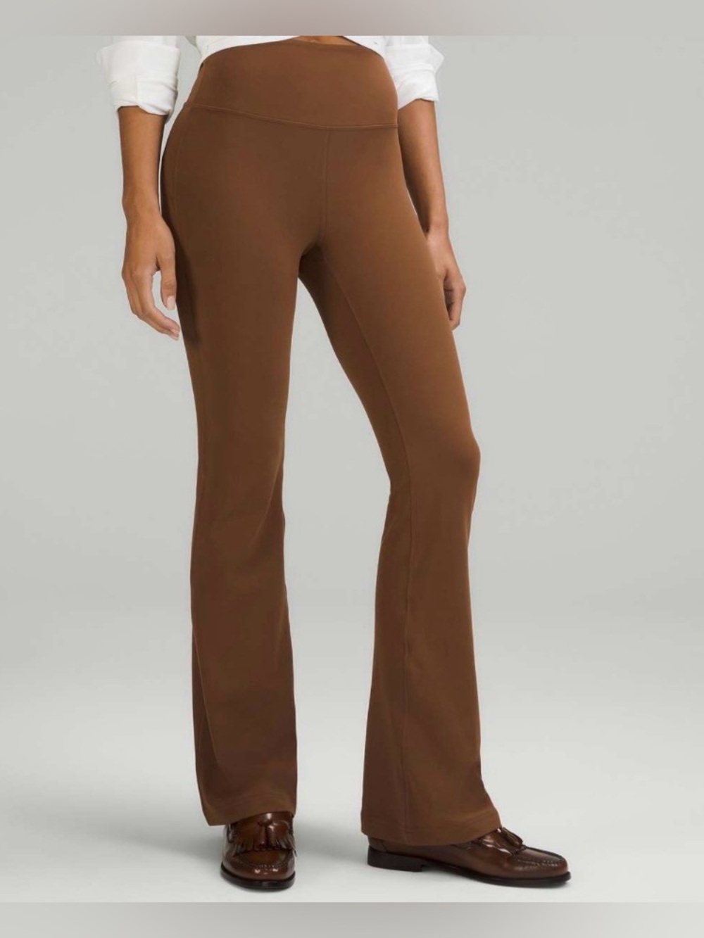 Lululemon Groove Super High-Rise Flared Pant Pants in Roasted Brown | Size 8